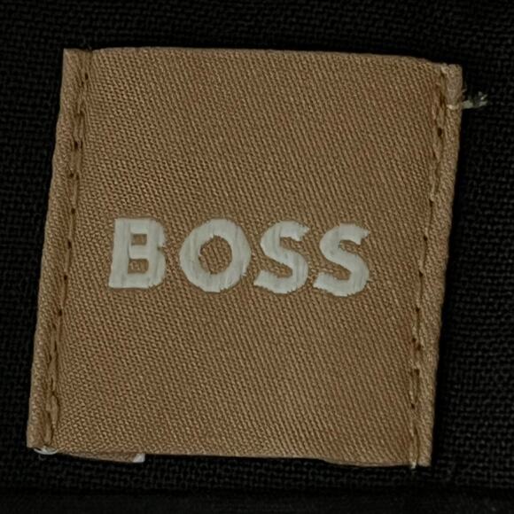 BOSS Hugo Boss skirt Vilea tropical stretch wool pencil black size 4 - Picture 5 of 6